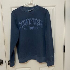 GOAT USA Men's Blue Crewneck Sweatshirt size small